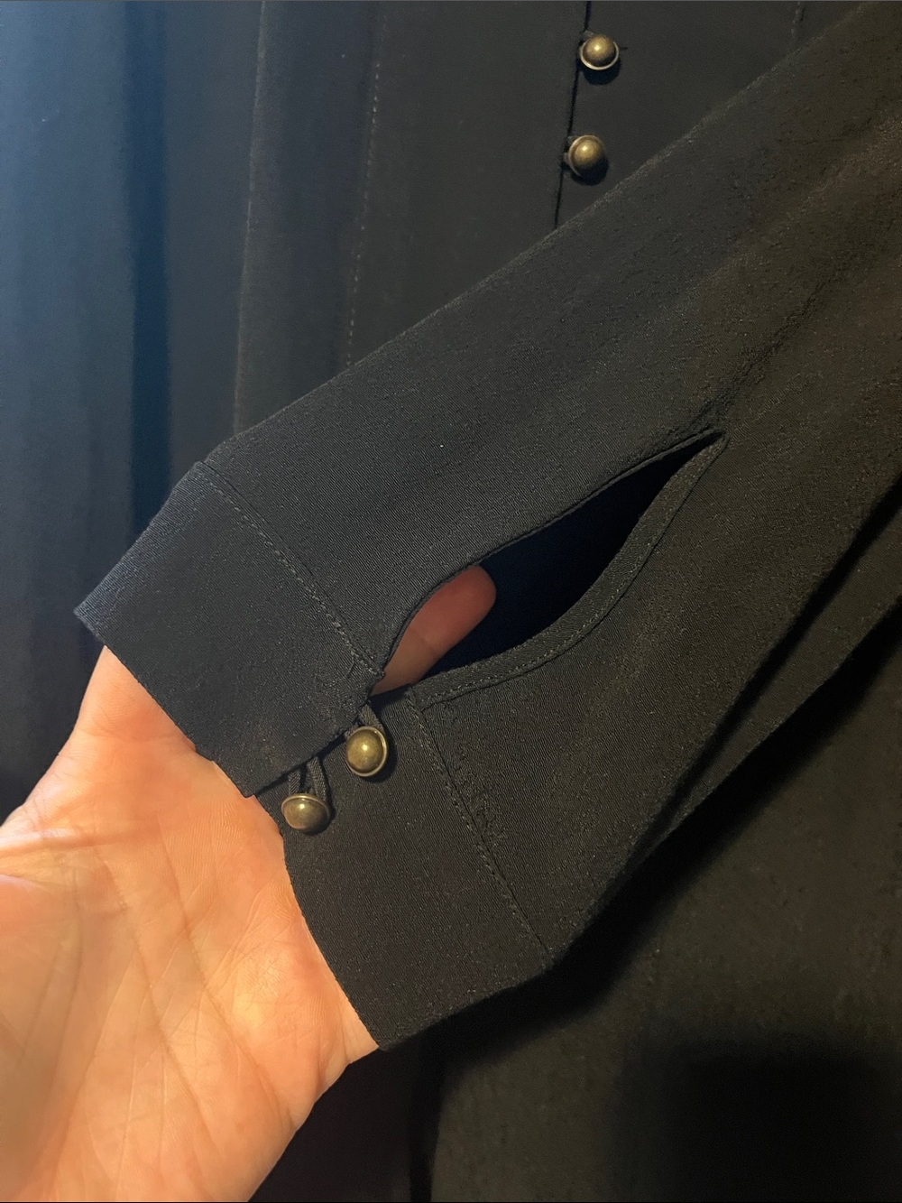 Maeve Black Shirt Blouse - Picture 11 of 13
